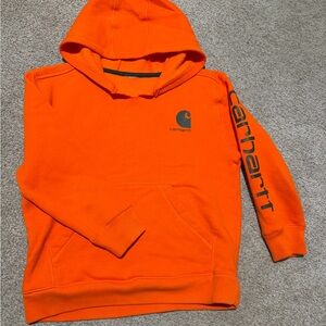 Carhartt Kids Vibrant Orange Pullover Hoodie
